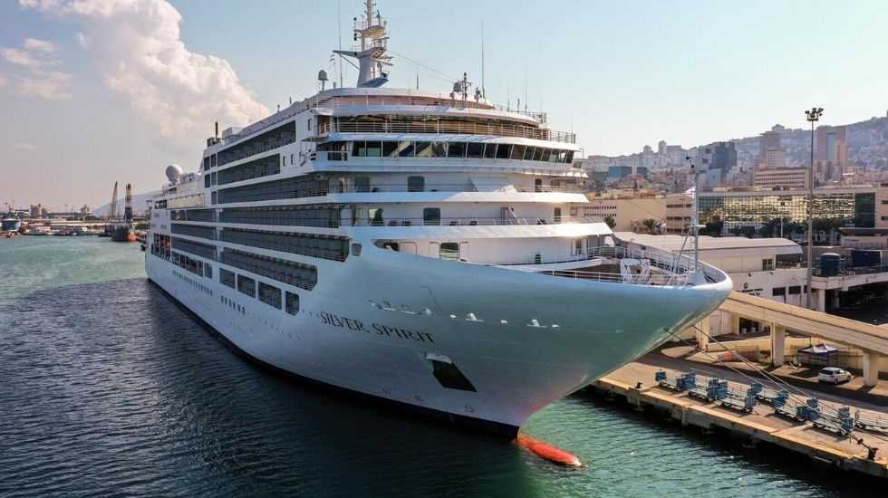 האנייה Silver Spirit בנמל חיפה 