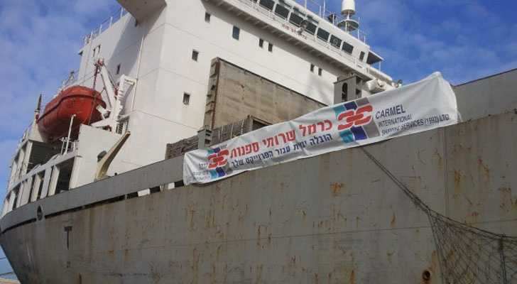 7,000 טון סלילי פלדה נפרקו בנמל אשדוד
