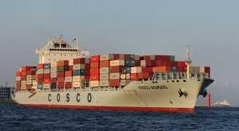 The "COSCO ASHDOD" follows the "COSCO HAIFA", delivered in October 2012